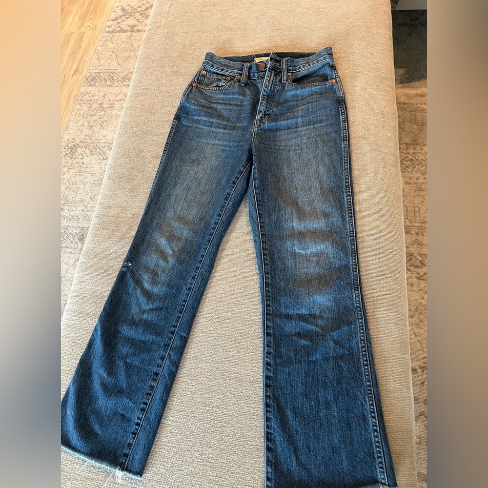 Madewell Cali Demi-Boot Jeans in Fleetwood Wash Size 27